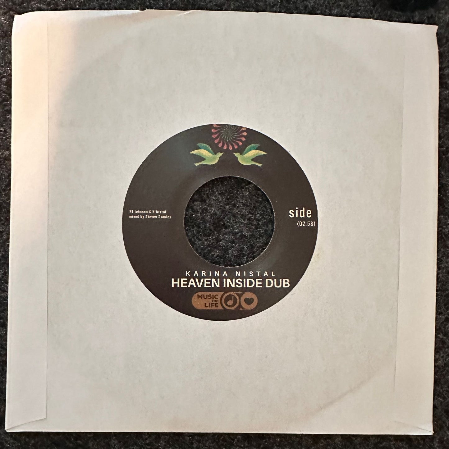 Heaven Inside - 7" 45 Vinyl Record